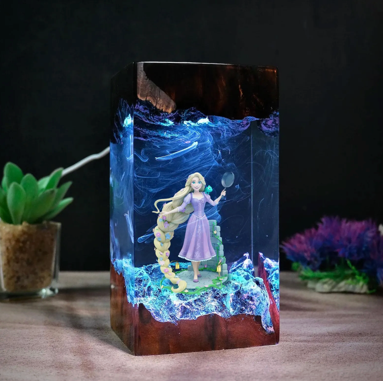Rapunzel Lamp