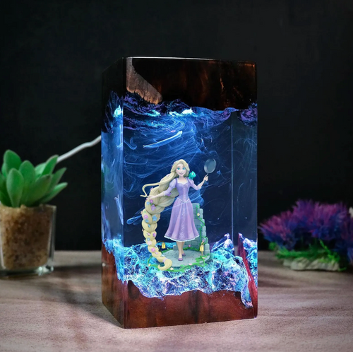 Rapunzel Lamp